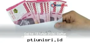 Bocoran Lengkap Jadwal Cair dan Rincian Besaran Gaji ke-13 Tahun 2026 bagi ASN!