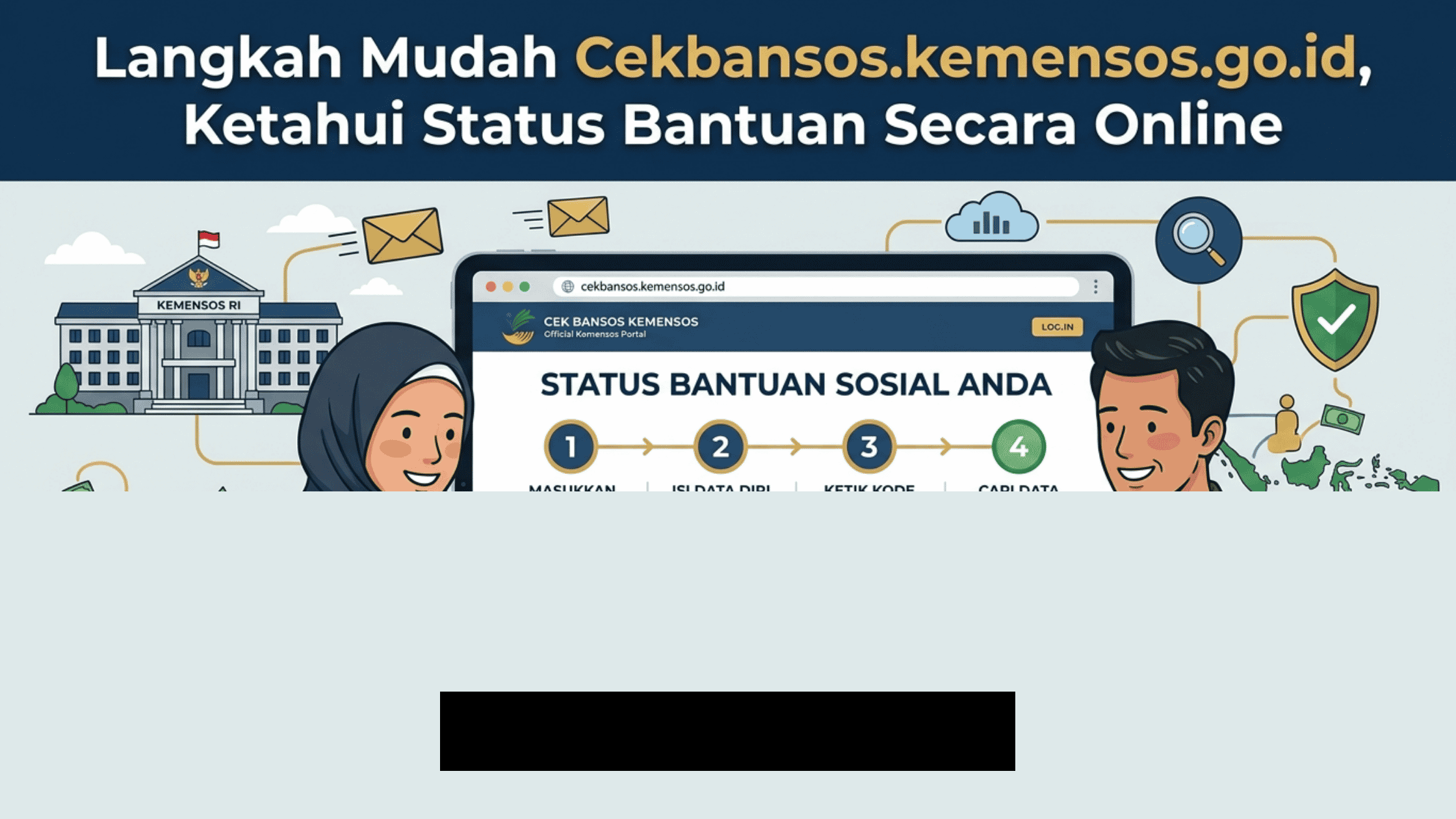 Cara Cepat Cek Status Penerima Bansos Kemensos Hanya Lewat HP!